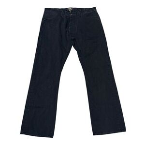 RRL Ralph Lauren Double RL Black Corduroy Western Cowboy Pants Men’s Sz 36X31